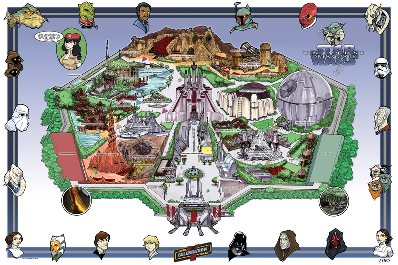 Illustration for article titled This is the new Star Wars theme park we're looking for